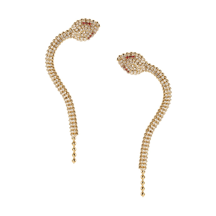 vittorio ceccoli jewelry design viper ear cuffs jewel gold palladium black