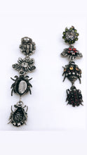 INSECT AND FLOWER EARRINGS
