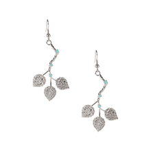 vittorio ceccoli jewelry design basic earrings with leaves jewel golf palladium black