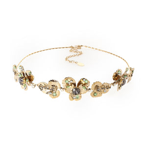 vittorio ceccoli jewelry design pansy diadema jewel gold palladium antique silver