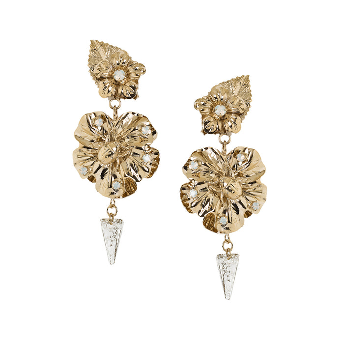 vittorio ceccoli jewelry design earrings with leaves and insects jewel gold silver