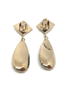 SQUARE AND DROP EARRINGS